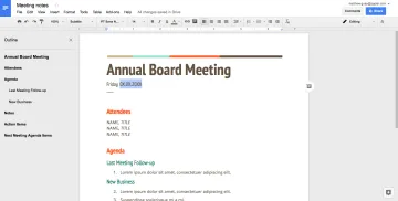 Miniatura Google Docs