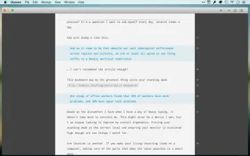 Miniatura Ulysses Writing App