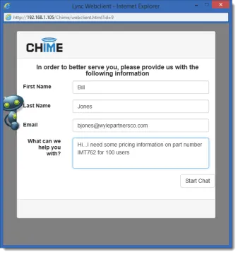 Miniatura Chime for Lync