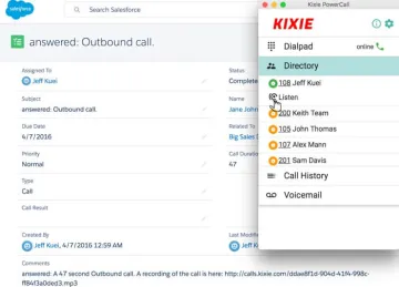 Miniatura Kixie Software VoIP