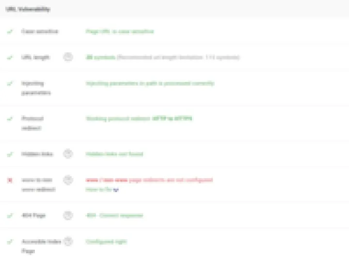 Captura Sitechecker