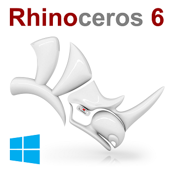 Rhino 6 Modelado 3D logotipo
